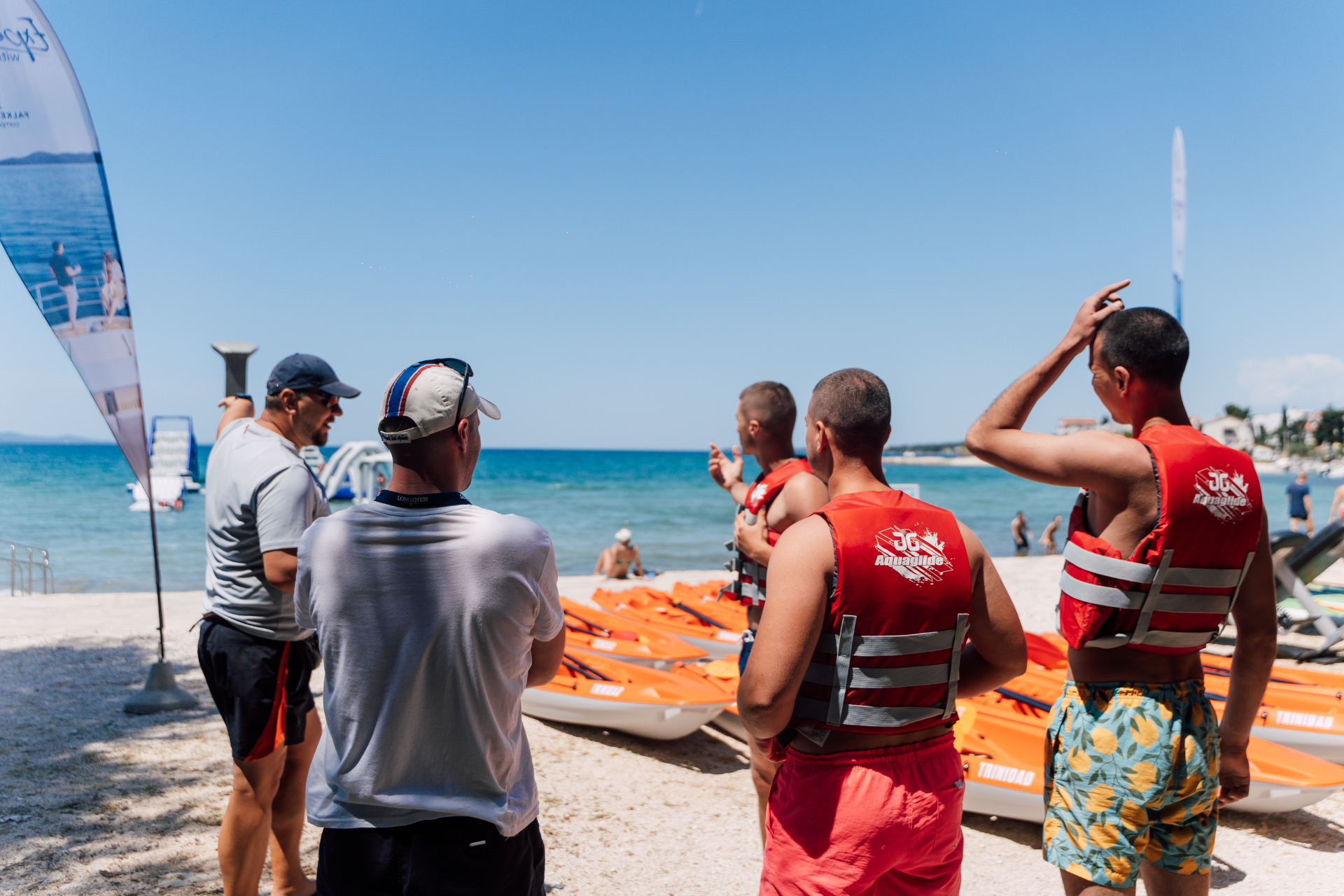 E-foil and Adriatic summer moment