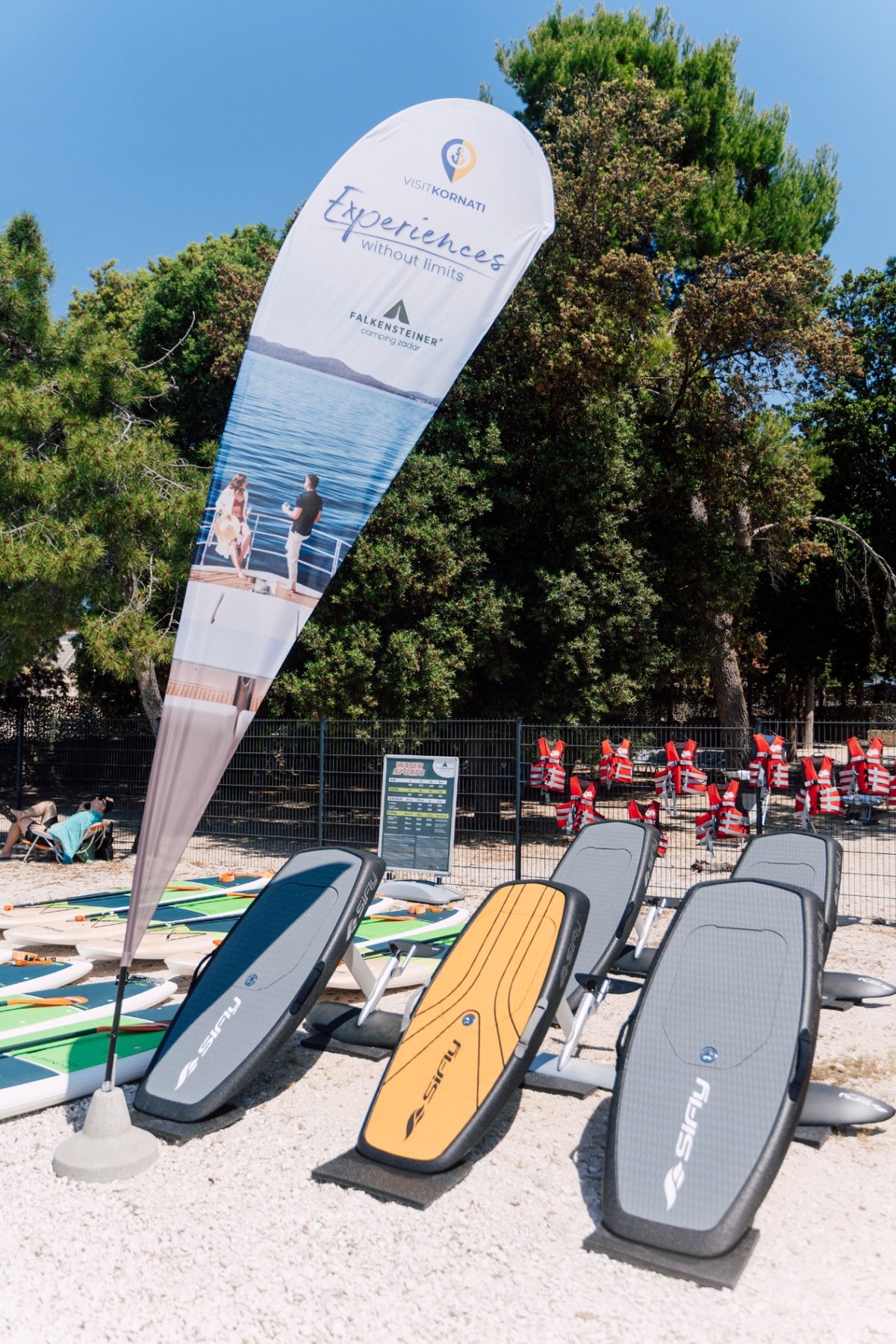 E-foil and Adriatic summer moment